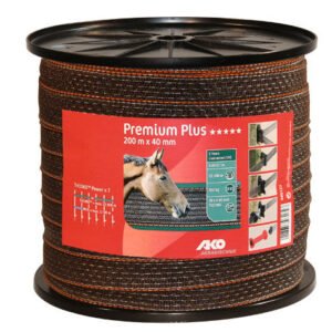 AKO PremiumLine schriklint 40 MM Bruin/Oranje 200m