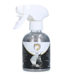 Hi Gloss Glitter Spray Zilver